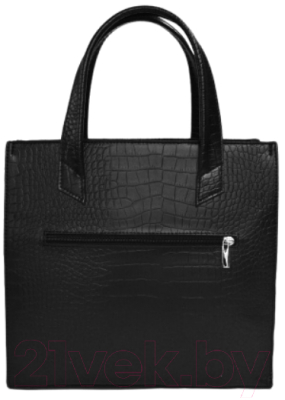 Сумка Souffle 124 / 1245001 (черный кайман эластичный)