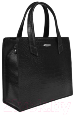 Сумка Souffle 124 / 1245001 (черный кайман эластичный)