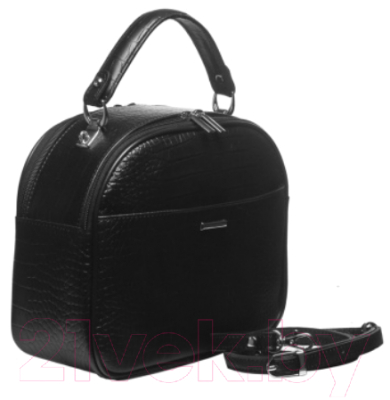 Сумка Souffle 211 / 2115001 (черный кайман эластичный)
