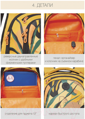 Рюкзак Grizzly RD-146-2