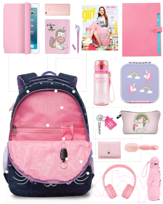 Школьный рюкзак Grizzly RG-160-2