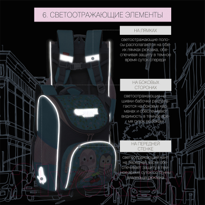 Школьный рюкзак Grizzly RAn-183-2