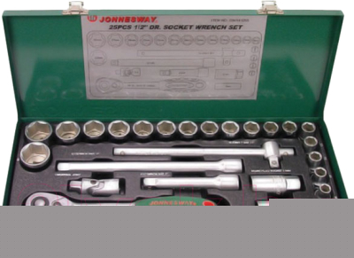 Набор головок слесарных Jonnesway S04H4125S - фото