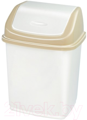 Мусорное ведро Эльфпласт Ромашка EP058 - фото