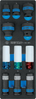 Набор головок слесарных King TONY 9-4401MPV - фото