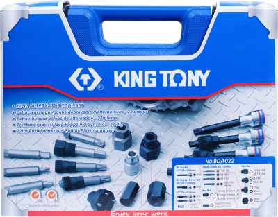 Набор головок слесарных King TONY 9DA022