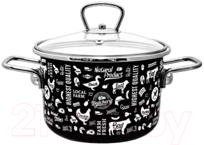 Кастрюля Appetite Ferma 8SD225S - фото