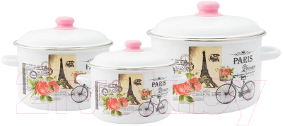 Набор кастрюль Appetite Париж 1КВ191МA - фото