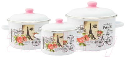 Набор кастрюль Appetite Париж 1KB191M - фото