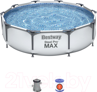 Каркасный бассейн Bestway Steel Pro Max 56408 (305х76)