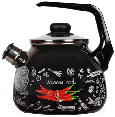 Чайник со свистком Appetite Chilli 4с209я - фото