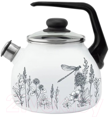 Чайник со свистком Appetite Flora-2 4с209я - фото