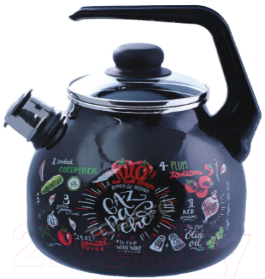 Чайник со свистком Appetite Gazpacho 4с209я - фото