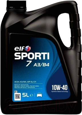 Моторное масло Elf Sporti 7 10W40 / 208442 - фото