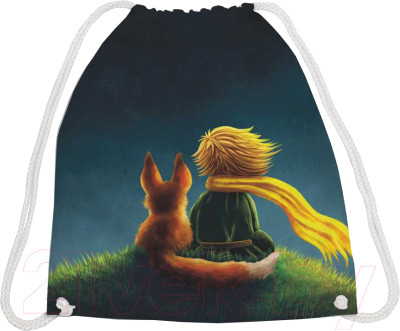 Мешок для обуви JoyArty Мальчик с лисенком / bpa_27987 - фото