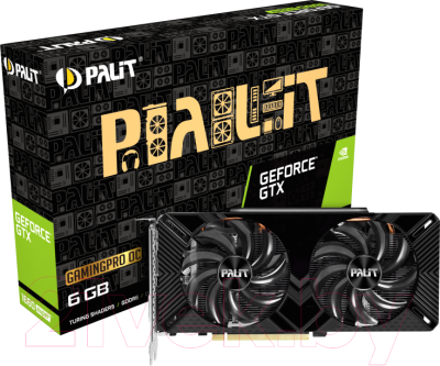 Видеокарта Palit GTX1660 Super GP 6G GDDR6 (NE6166S018J9-1160A-1)