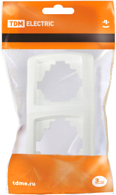 Рамка для выключателей и розеток TDM Онега SQ1805-0027