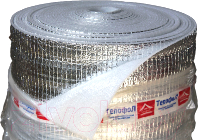Мат теплоизоляционный Тепофол Металлизированный 3ммx1.2мx25м - фото