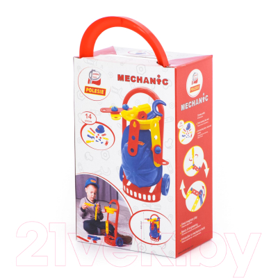 Тележка с инструментами игрушечная Полесье Механик / 69818