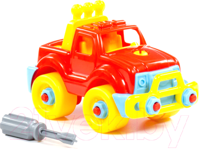 Игрушка-конструктор Полесье Джип / 78216