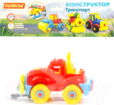 Игрушка-конструктор Полесье Джип / 78216