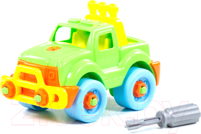 Игрушка-конструктор Полесье Джип / 78216