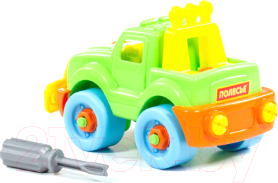 Игрушка-конструктор Полесье Джип / 78216