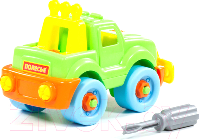 Игрушка-конструктор Полесье Джип / 78216