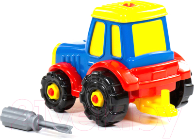 Игрушка-конструктор Полесье Трактор / 77769