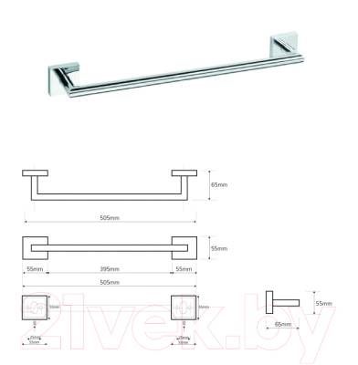 Держатель для полотенца Bemeta 132204022