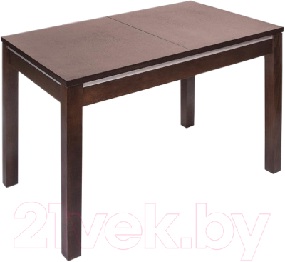 Обеденный стол ТехКомПро Жасмин 80x120-160 / 121730 (дуб/тон 39) - фото