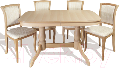 Обеденный стол ТехКомПро Комфорт МП (дуб/тон 2)