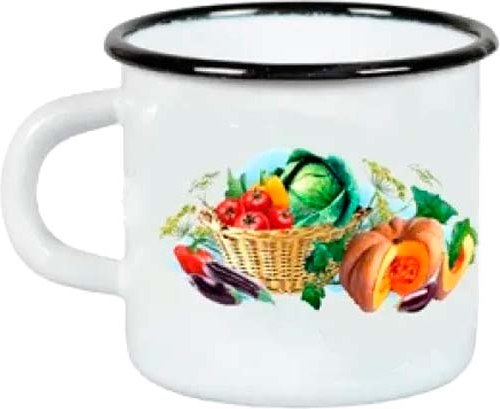 Кружка СтальЭмаль 1с1с - фото