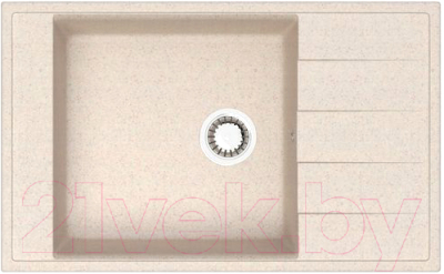 Мойка кухонная Berge BR-8005 (бежевый) - фото