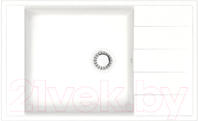 Мойка кухонная Berge BR-8005 (белый) - фото