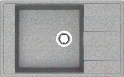 Мойка кухонная Berge BR-8005 (графит) - фото