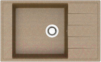 Мойка кухонная Berge BR-8005 (терракот) - фото