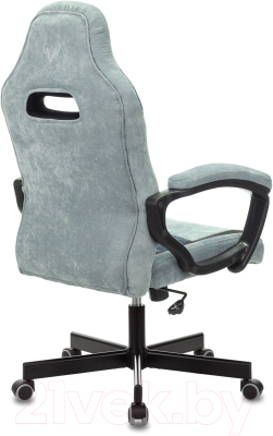 Кресло геймерское Бюрократ Zombie Viking 6 Knight (серо-голубой)