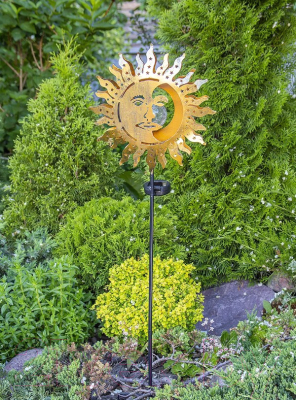 Садовая фигура-светильник Чудесный Сад Ясно солнышко 322 - фото