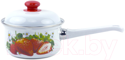 Ковш Лысьвенские эмали Сочная клубника С-1607 АП/4 - фото