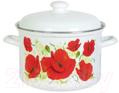 Кастрюля Лысьвенские эмали Ласковый май С-1612 АП2/4 - фото