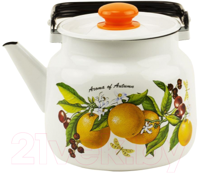 Чайник Лысьвенские эмали Фруктовая фантазия С-27104 П2 - фото