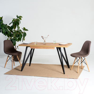 Обеденный стол Millwood Женева 3 Л раздвижной 100-140x60x76