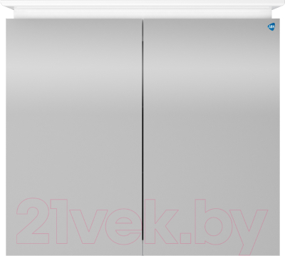 Шкаф с зеркалом для ванной АВН Nola 80 / 86.23 - фото