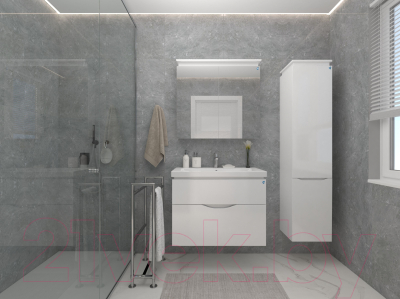 Шкаф с зеркалом для ванной АВН Nola 80 / 86.23