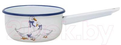 Ковш Эмаль Гуси 01-2008н/4М - фото