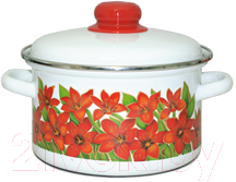 Кастрюля Эмаль 01-1610/6М