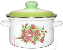 Кастрюля Эмаль 01-1610/6М