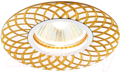 Точечный светильник Ambrella A815 AL/G MR16 - фото