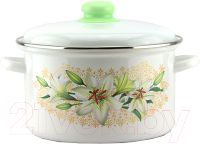 Кастрюля Эмаль 01-Б1614/4М - фото